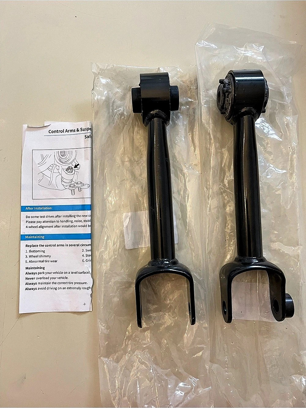 Rear Lower Rearward Control Arm for Tesla 3 2017-2023 2PCS
104443100G